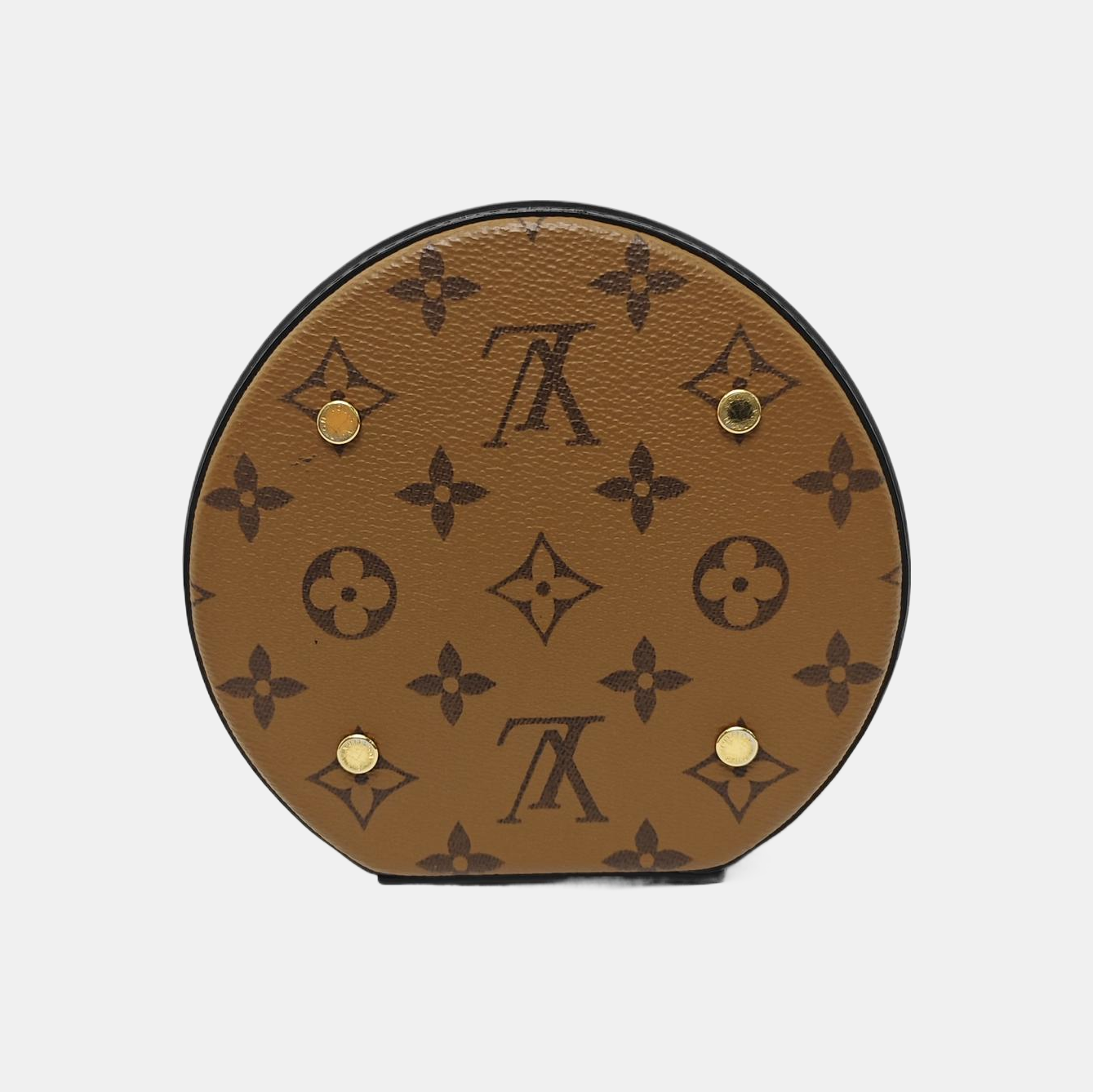 CANNES PM Monogram Coated Canvas Brown