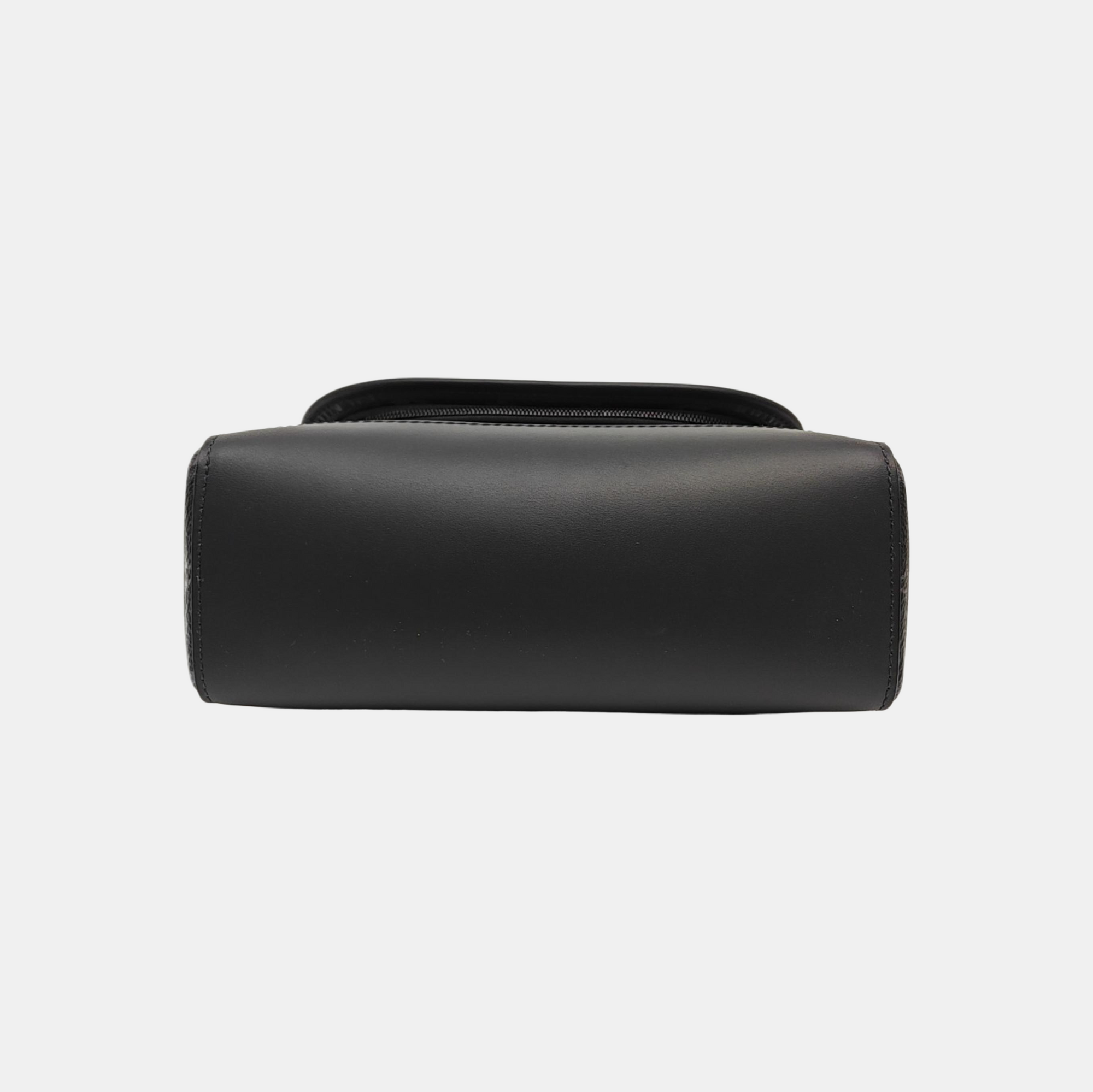 PULSE Monogram Coated Canvas Black