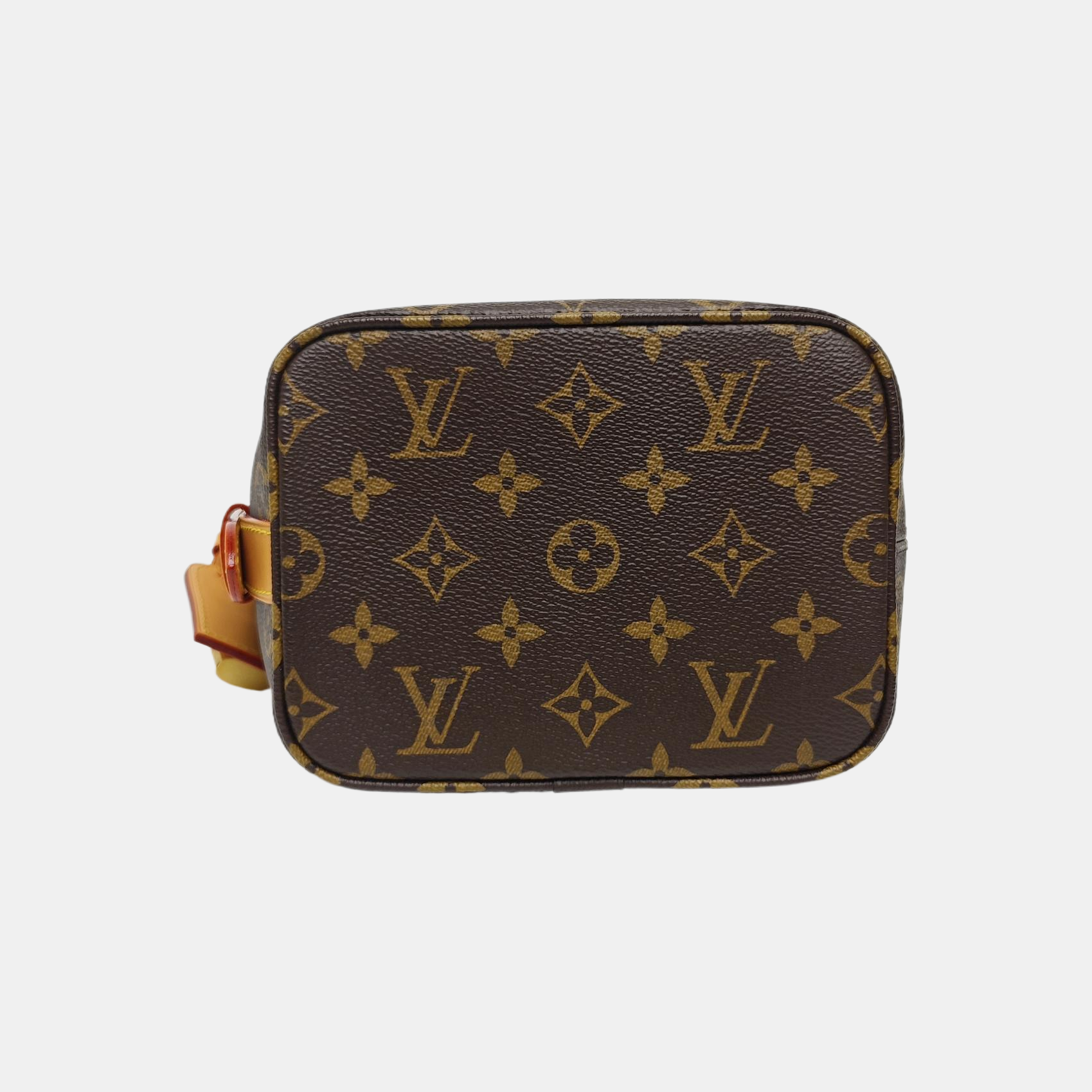 ALL IN Monogram Coated Canvas Brown
