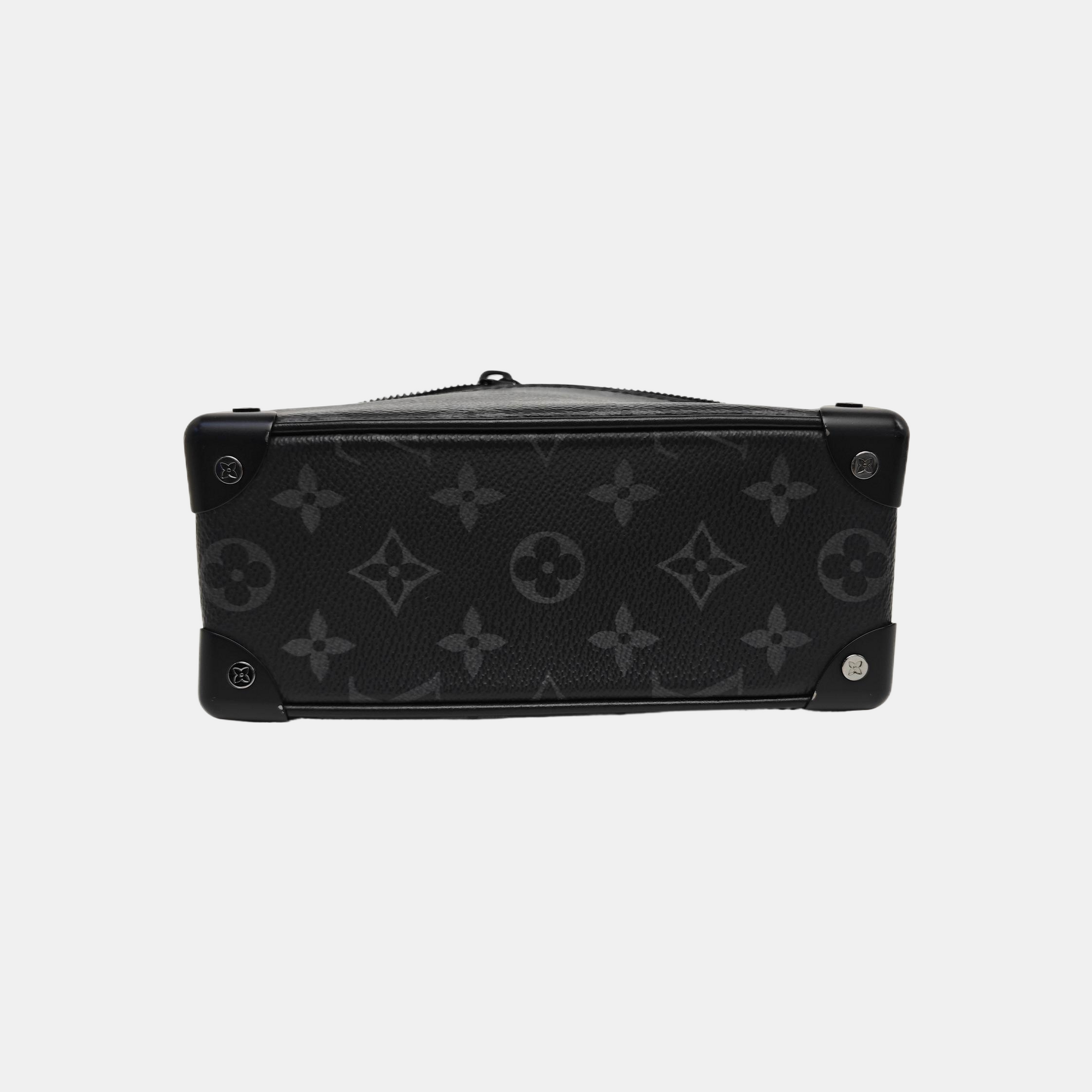 SOFT TRUNK Mini Monogram Coated Canvas Black