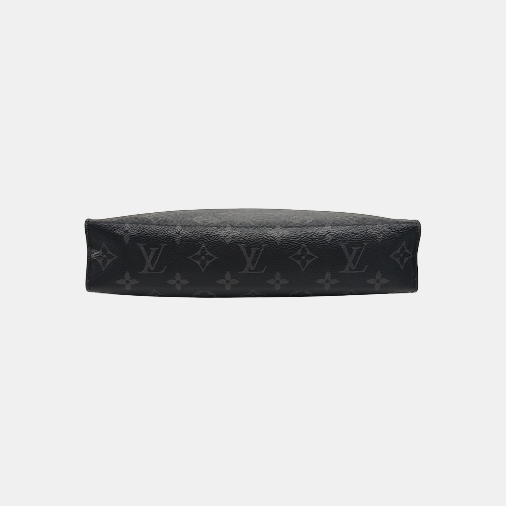 Pochette Voyag MM Monogram Coated Canvas Black