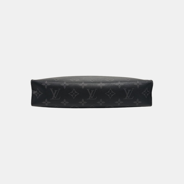Pochette Voyag MM Monogram Coated Canvas Black