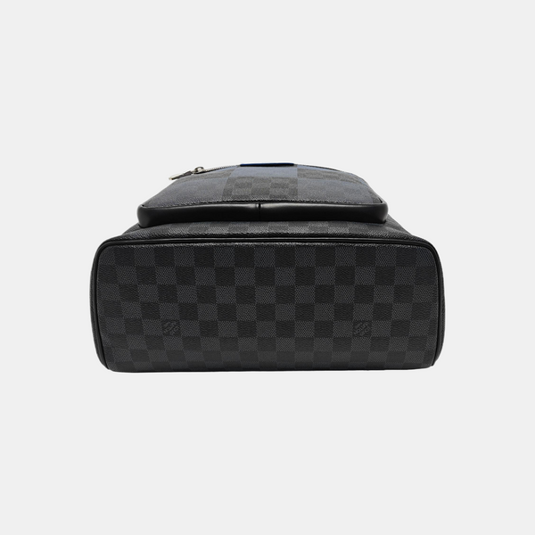 JOSH Damier Graphite Coated Canvas Gray