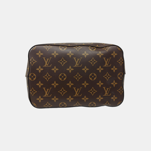 NÉONOÉ MM Monogram Coated Canvas Brown