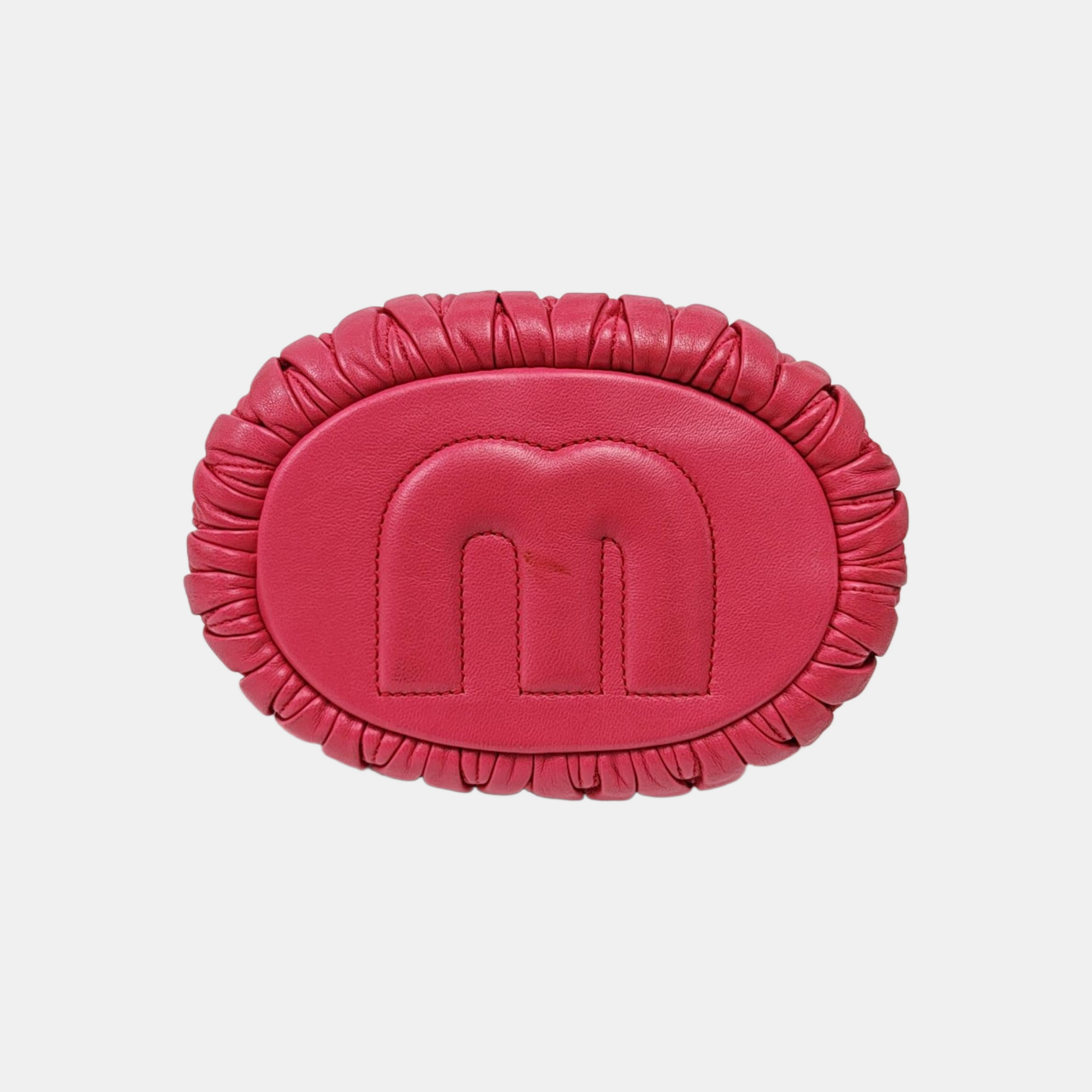Matelassé Quilted Lambskin Red