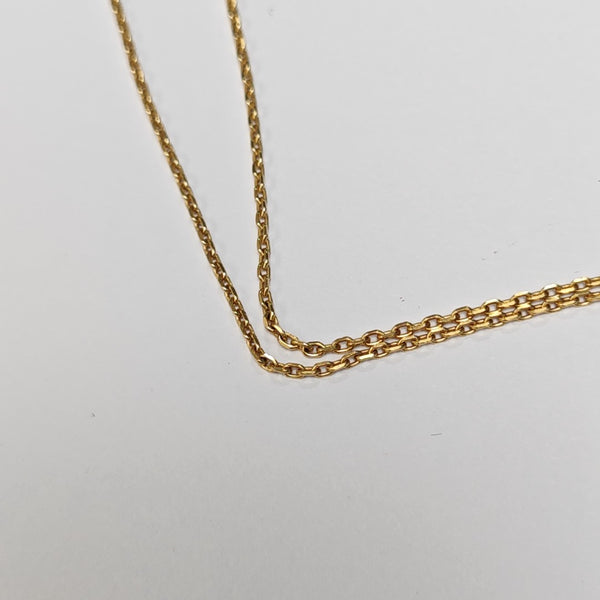 Eileen Metal Gold Necklace
