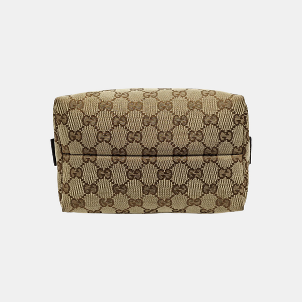 Monogram Canvas Top Handle Bag Brown