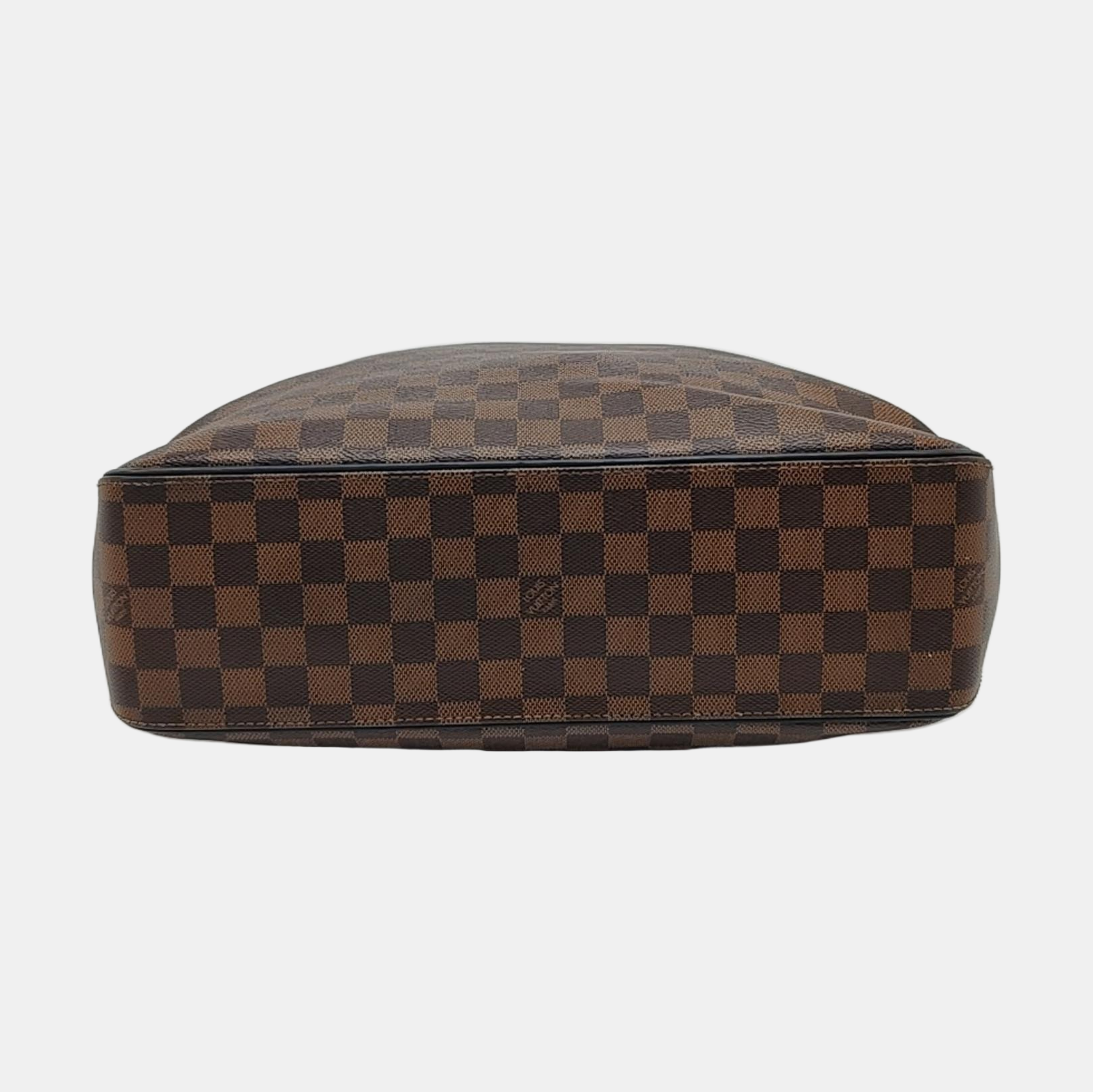 Damier Ebene Coated Canvas Brown