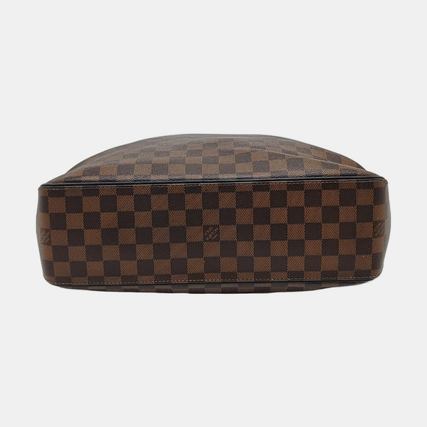 Damier Ebene Coated Canvas Brown