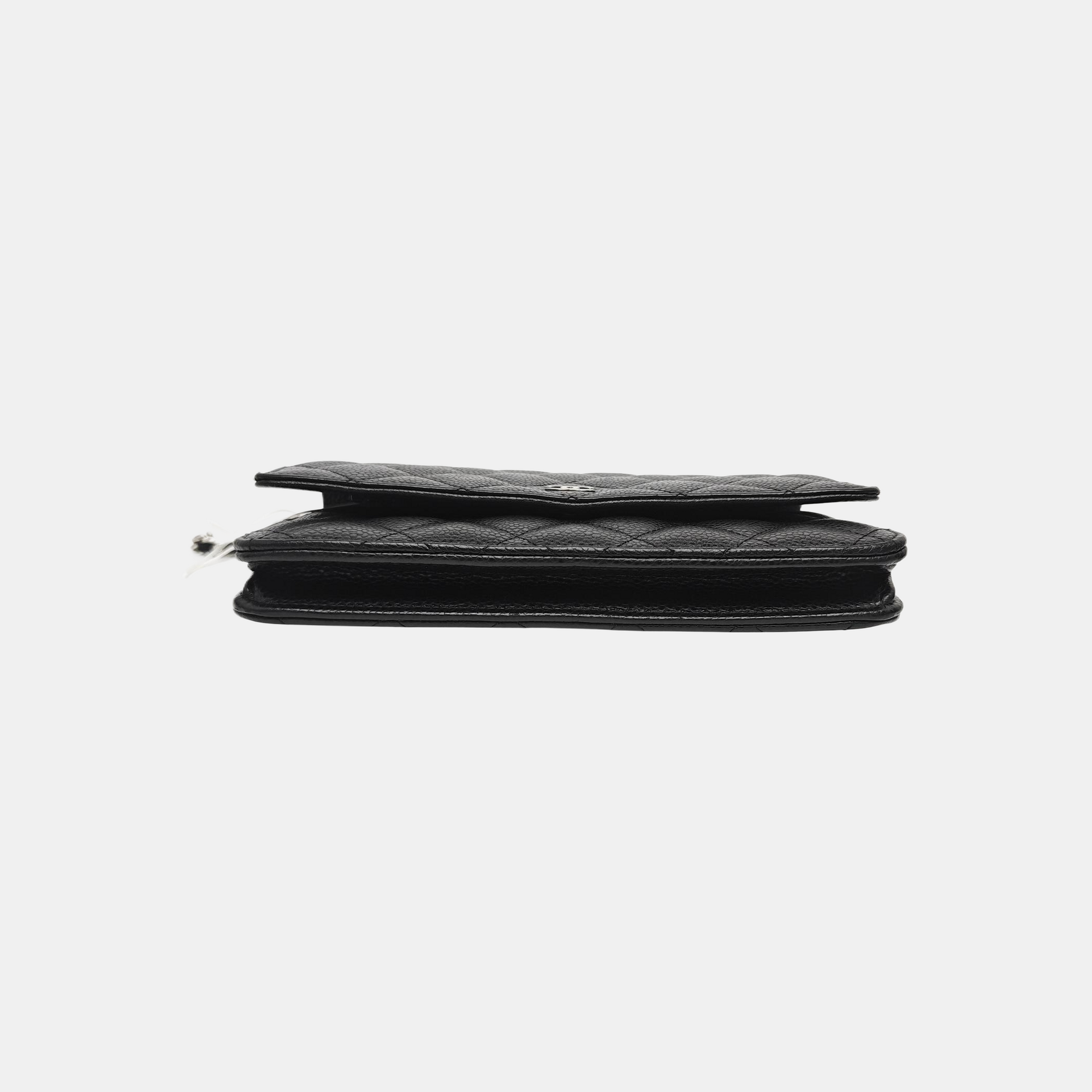 WOC Quilted Grained Calfskin Black
