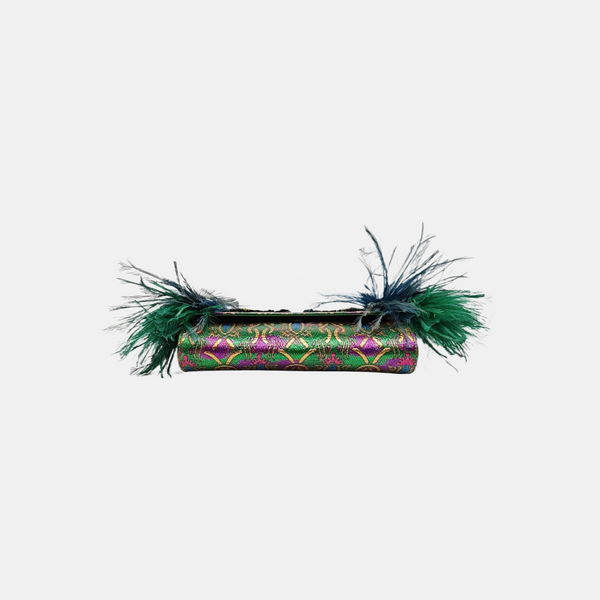 Special Material Shoulder Bag Multicolor