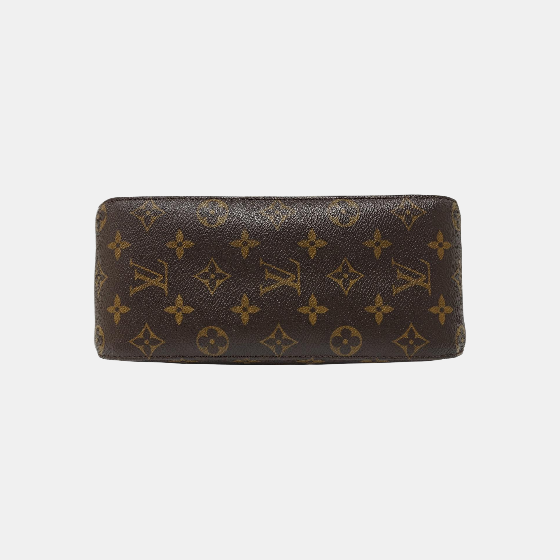 LOOPING MM Monogram Coated Canvas Brown