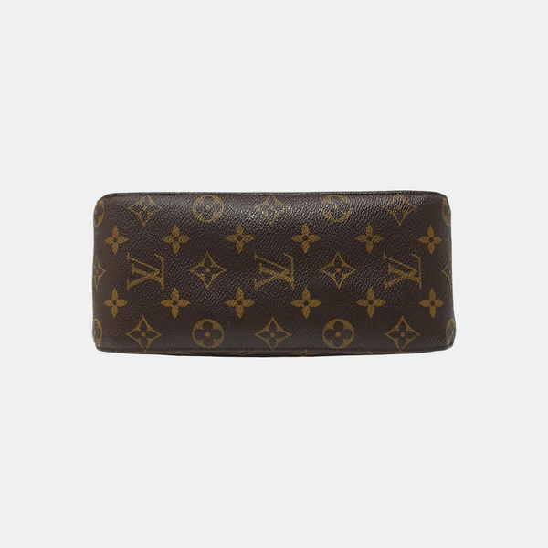 LOOPING MM Monogram Coated Canvas Brown