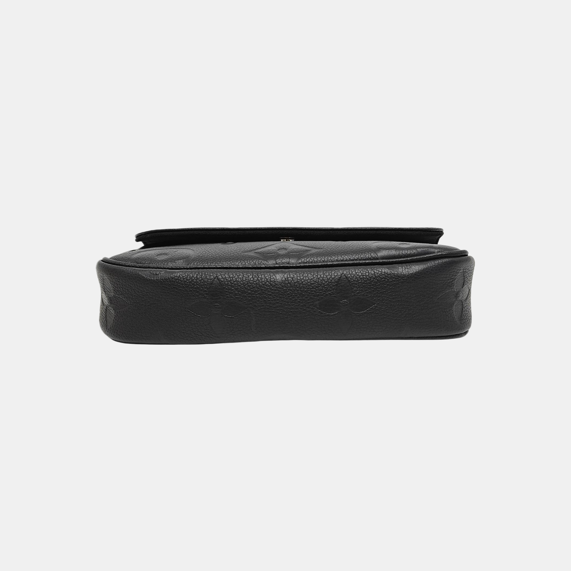 IVY Monogram Calfskin Black