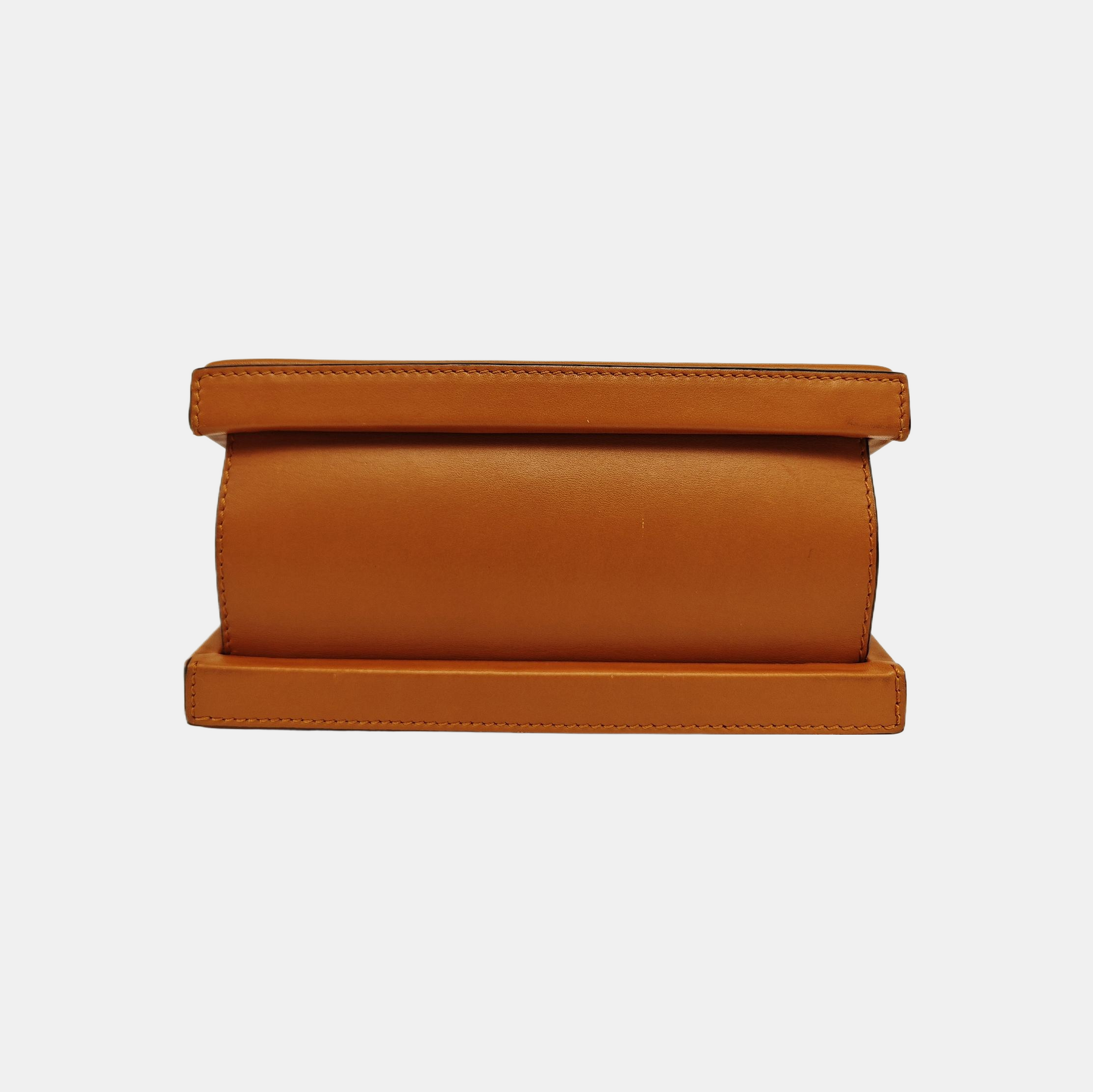 Postal Small Calfskin Brown
