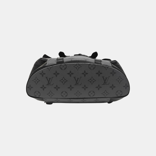 CHRISTOPHER PM Monogram Coated Canvas Gray