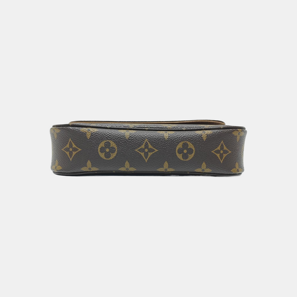 IVY Monogram Coated Canvas Brown