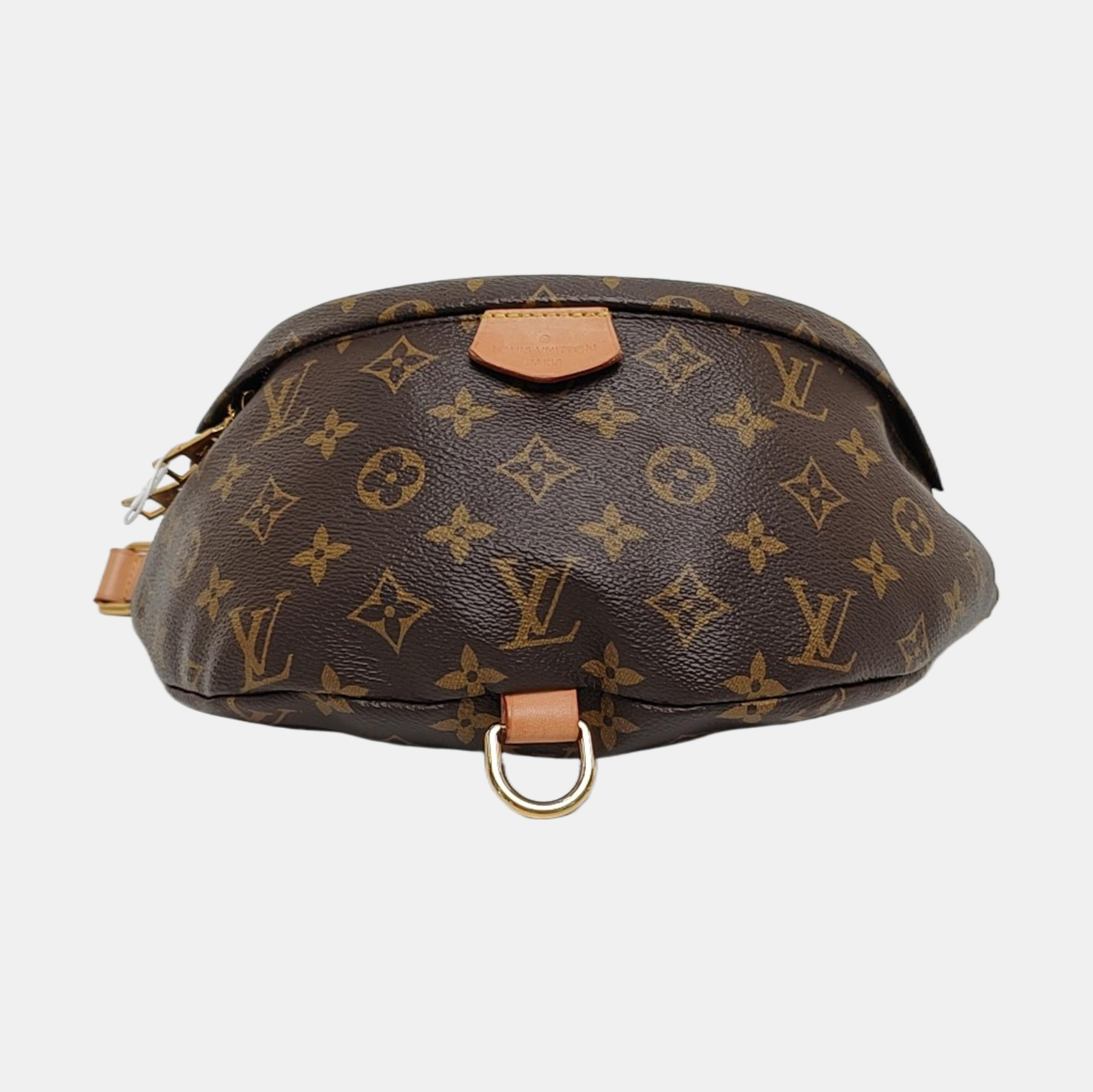 BUMBAG Monogram Coated Canvas Brown