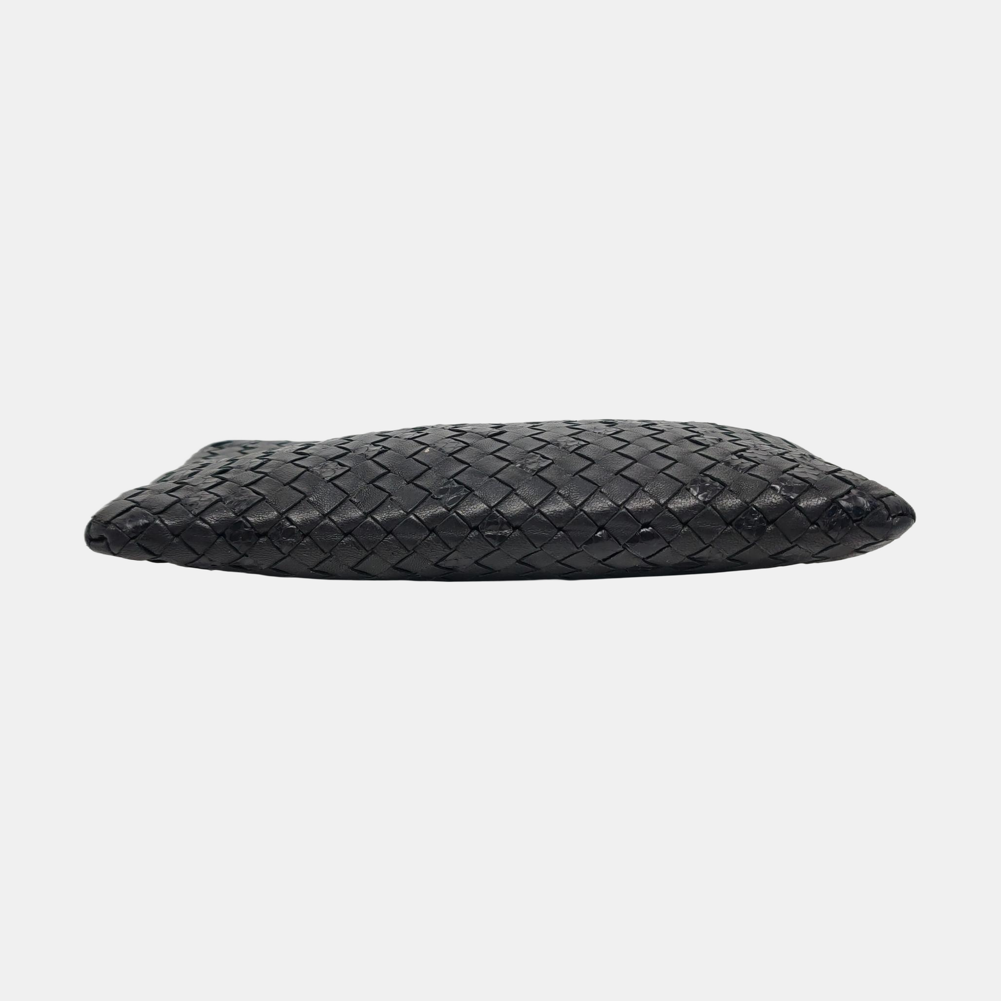Lambskin Clutch Black