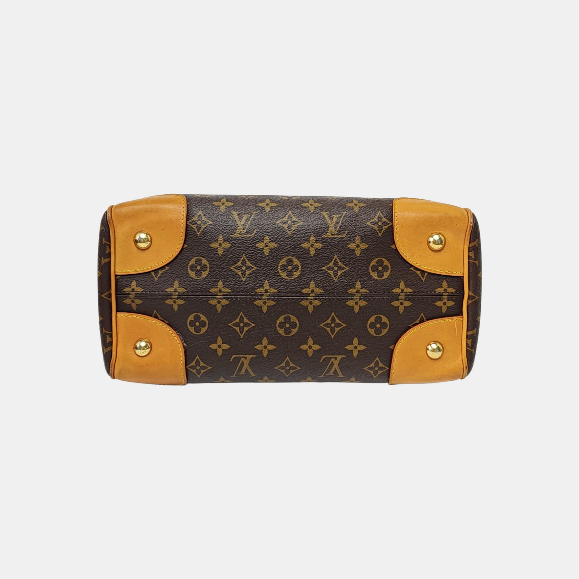 RETIRO NM Monogram Coated Canvas Brown