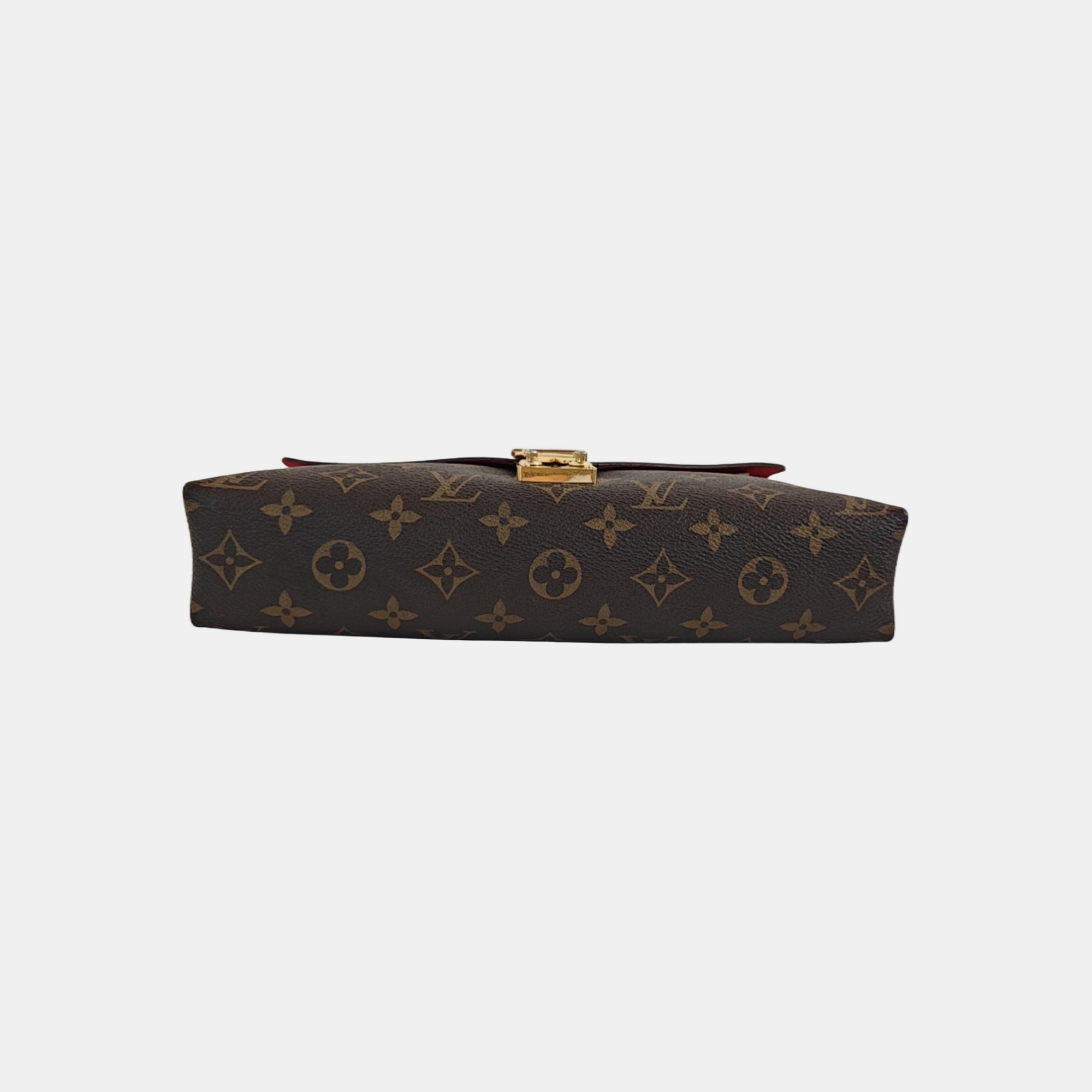 PALLAS BB Monogram Coated Canvas Brown