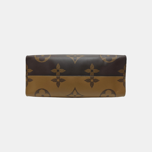 ONTHEGO GM Monogram Coated Canvas Brown