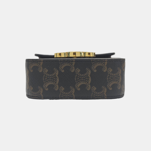 TRIOMPHE Mini Coated Canvas Black