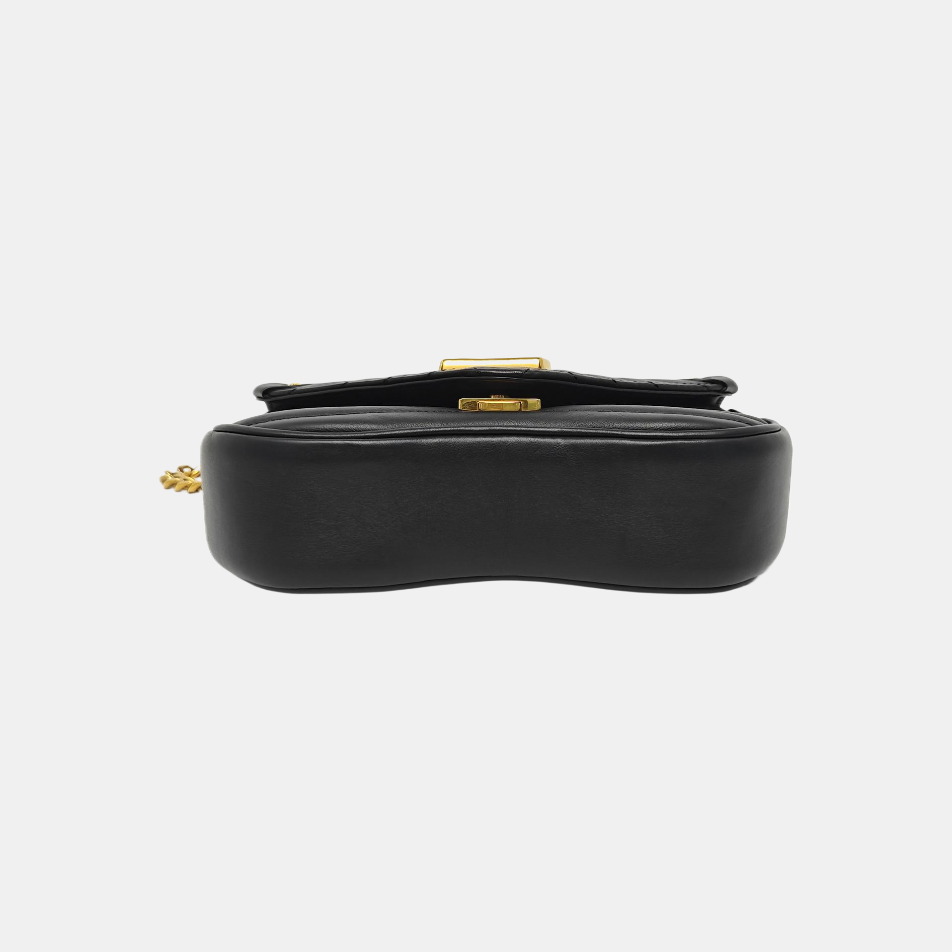 NEW WAVE PM Quilted Calfskin Black