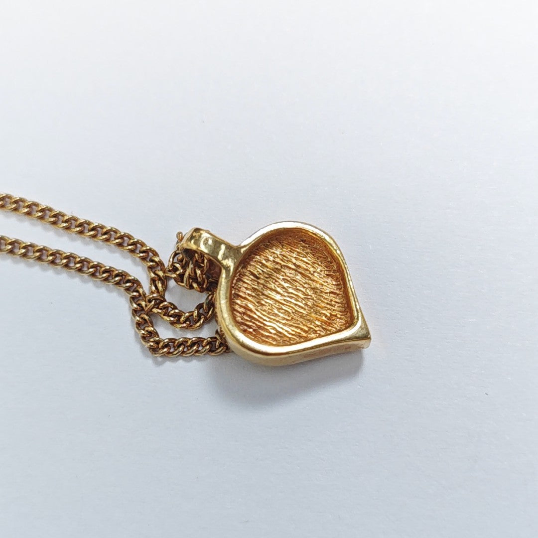 Dior Oblique Metal Gold Necklace