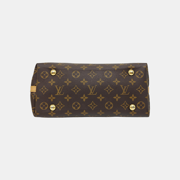 CARRYALL PM Monogram Coated Canvas Brown