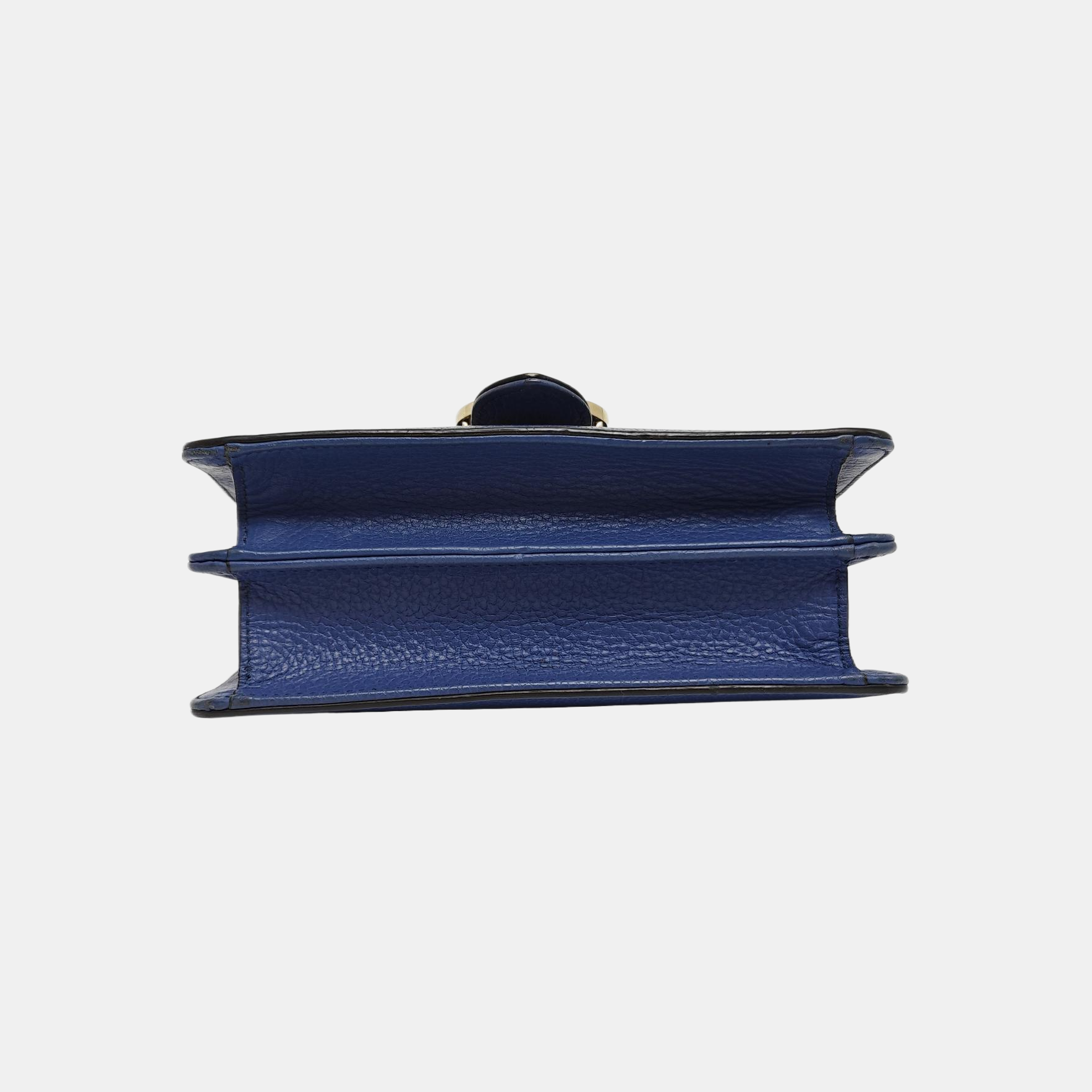 Interlocking G Small Calfskin Blue