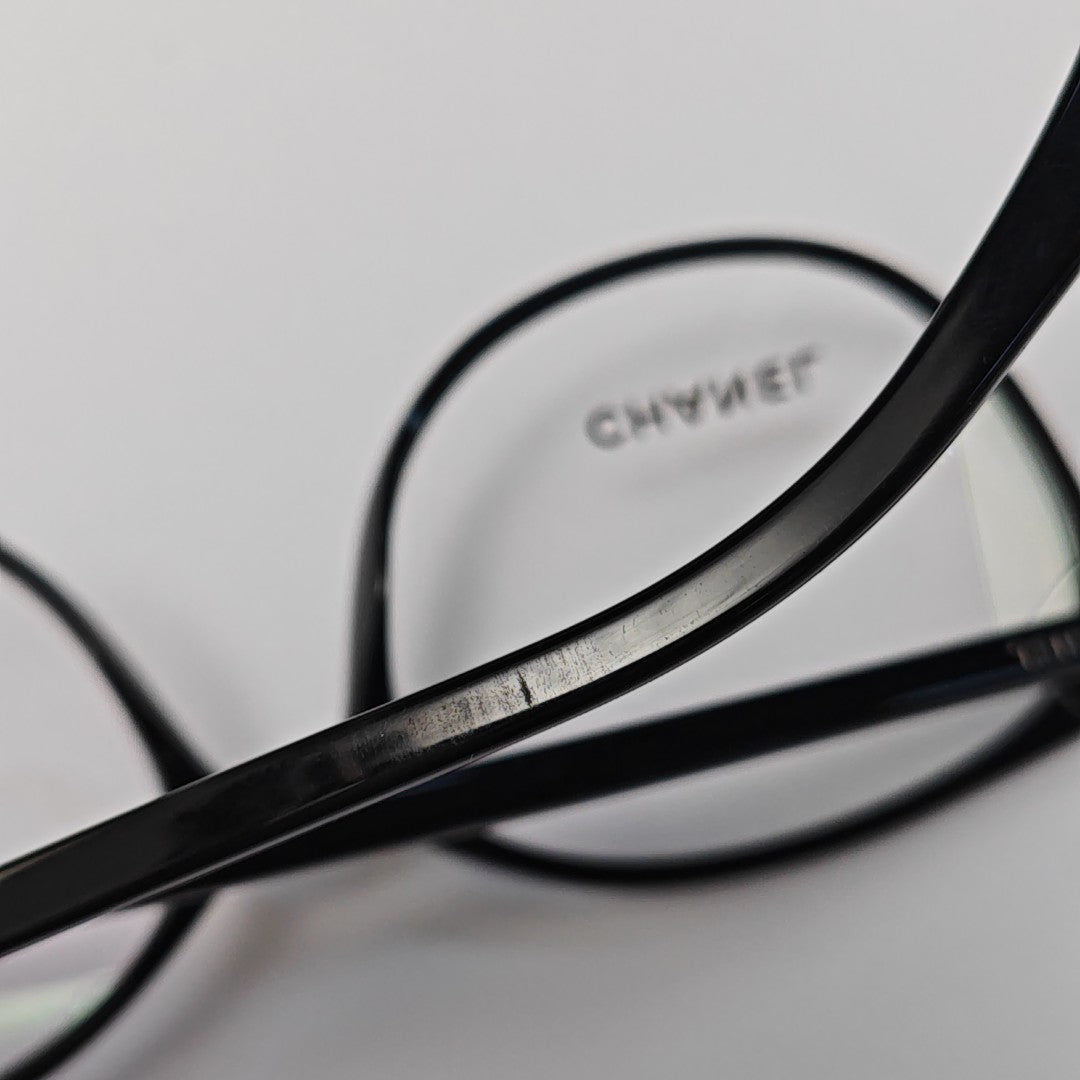 Synthetic Eyeglasses Black