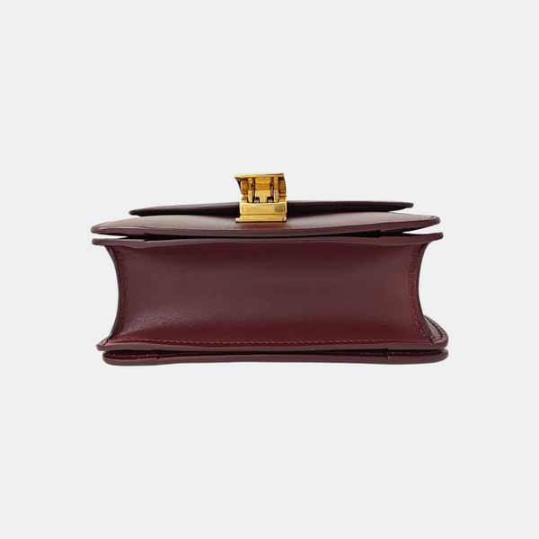 CLASSIC BOX Mini Calfskin Red