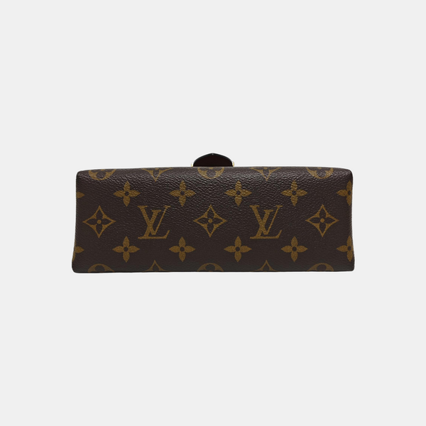 LOCKY BB Monogram Coated Canvas Brown