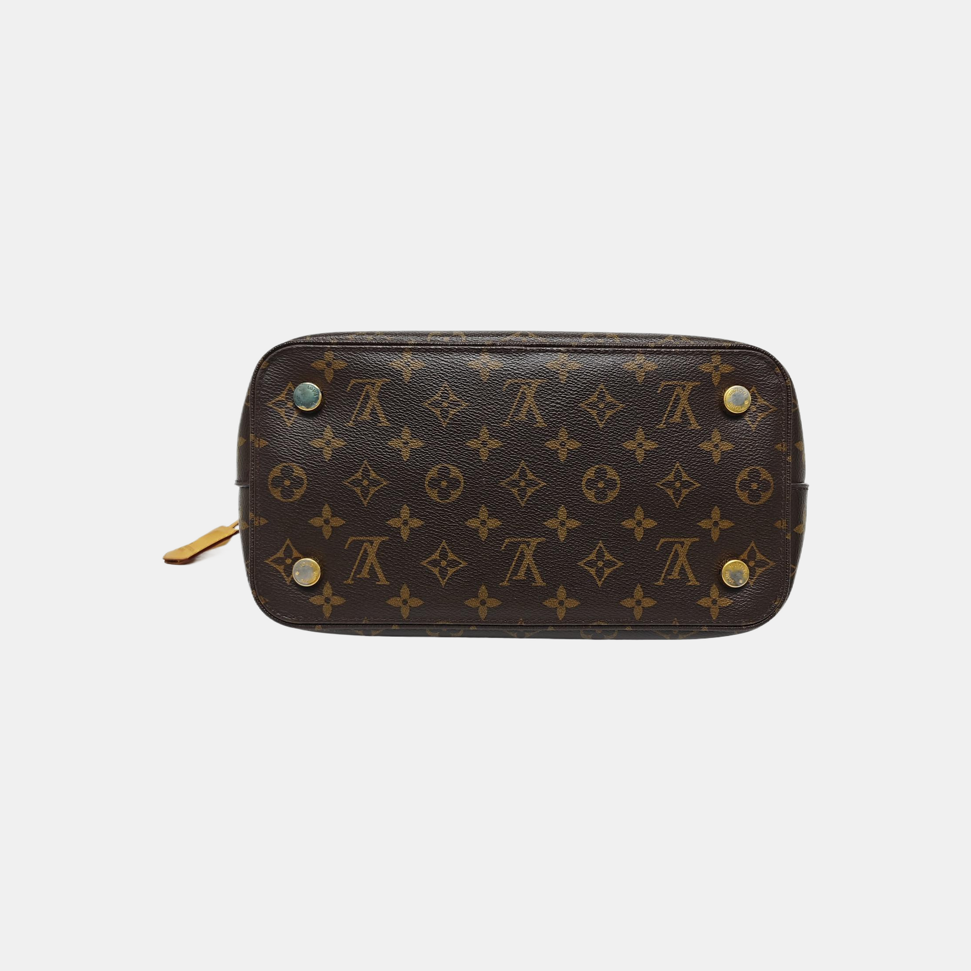 LOCKIT PM Monogram Coated Canvas Brown