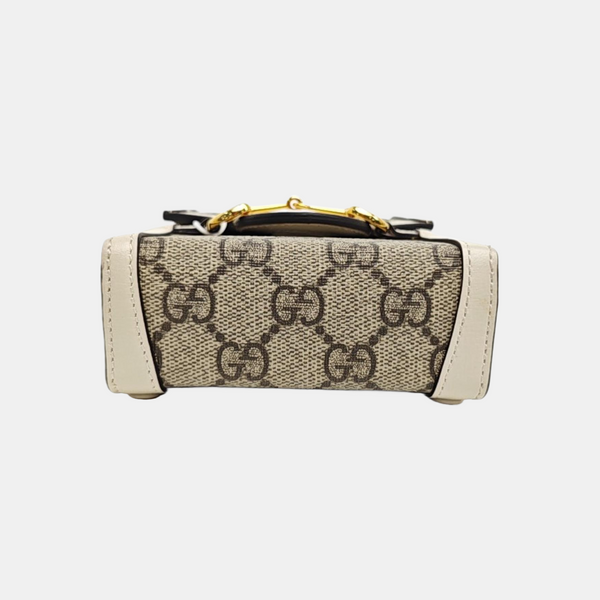 Horsebit 1955 Mini Coated Canvas Beige