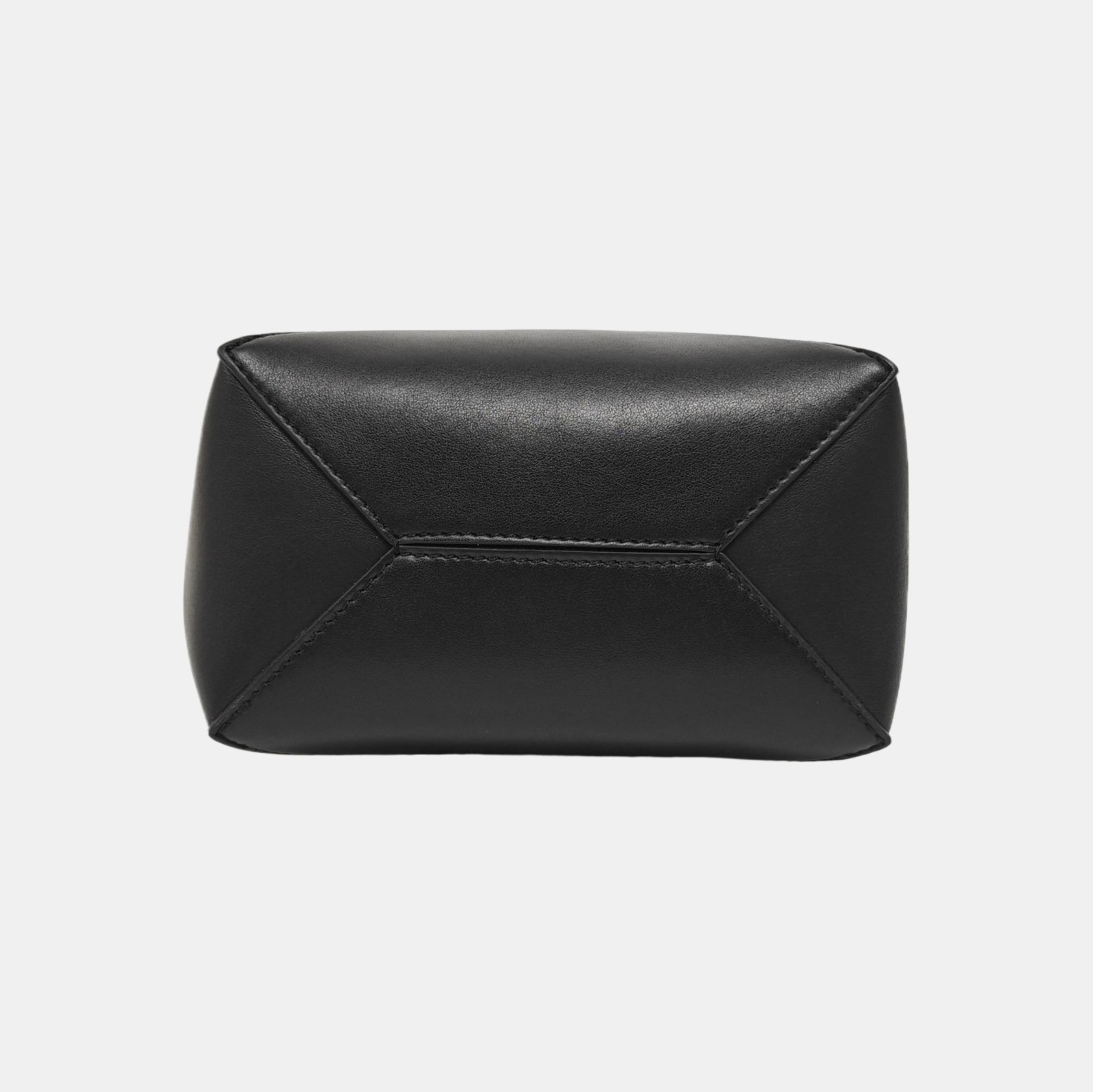 Puzzle Fold Mini Calfskin Black