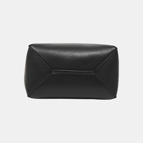 Puzzle Fold Mini Calfskin Black