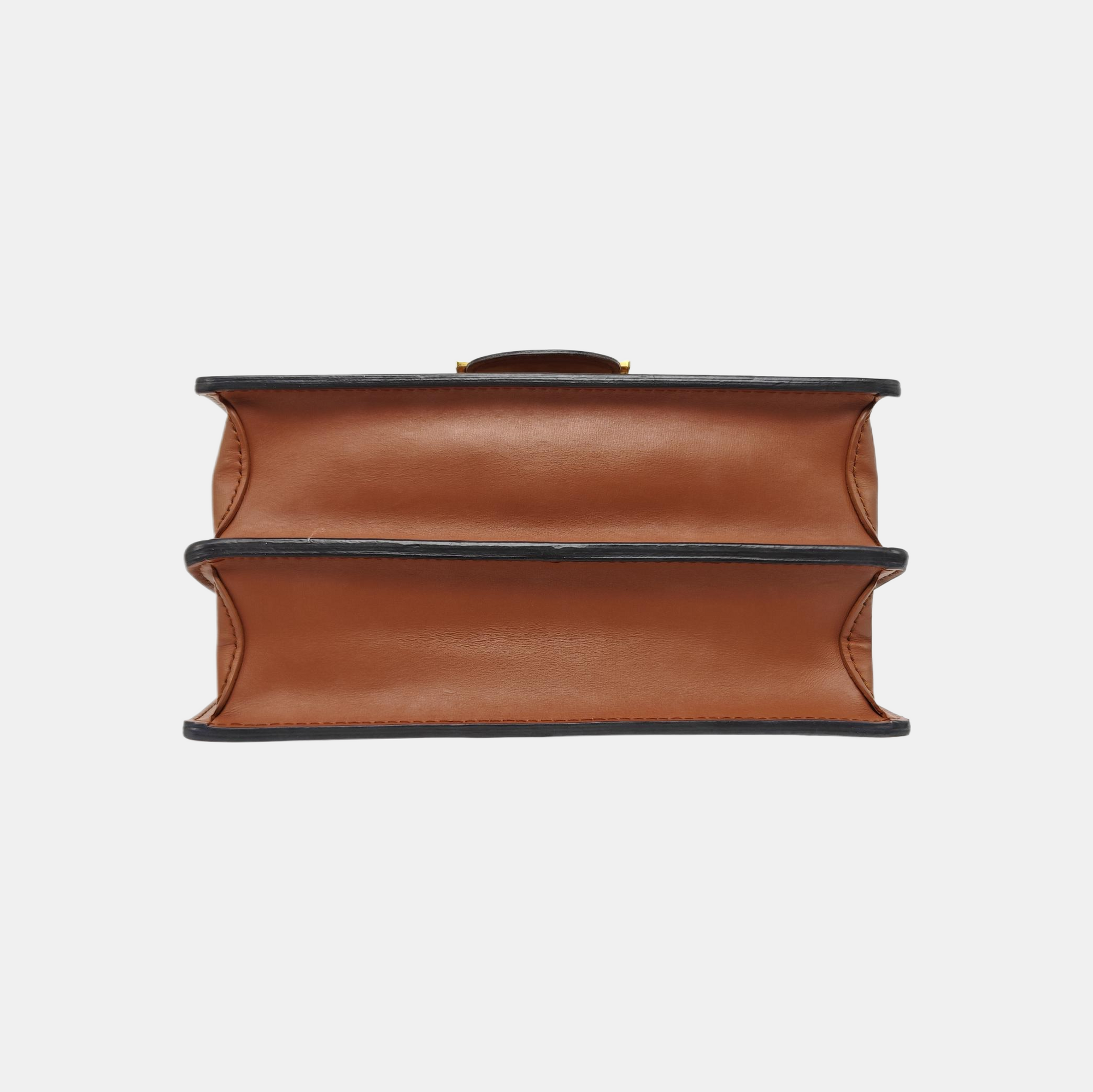 DAUPHINE MM Monogram Coated Canvas Brown