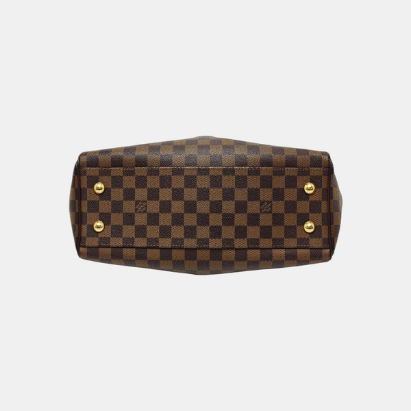 TREVI PM Damier Ebene Coated Canvas Brown
