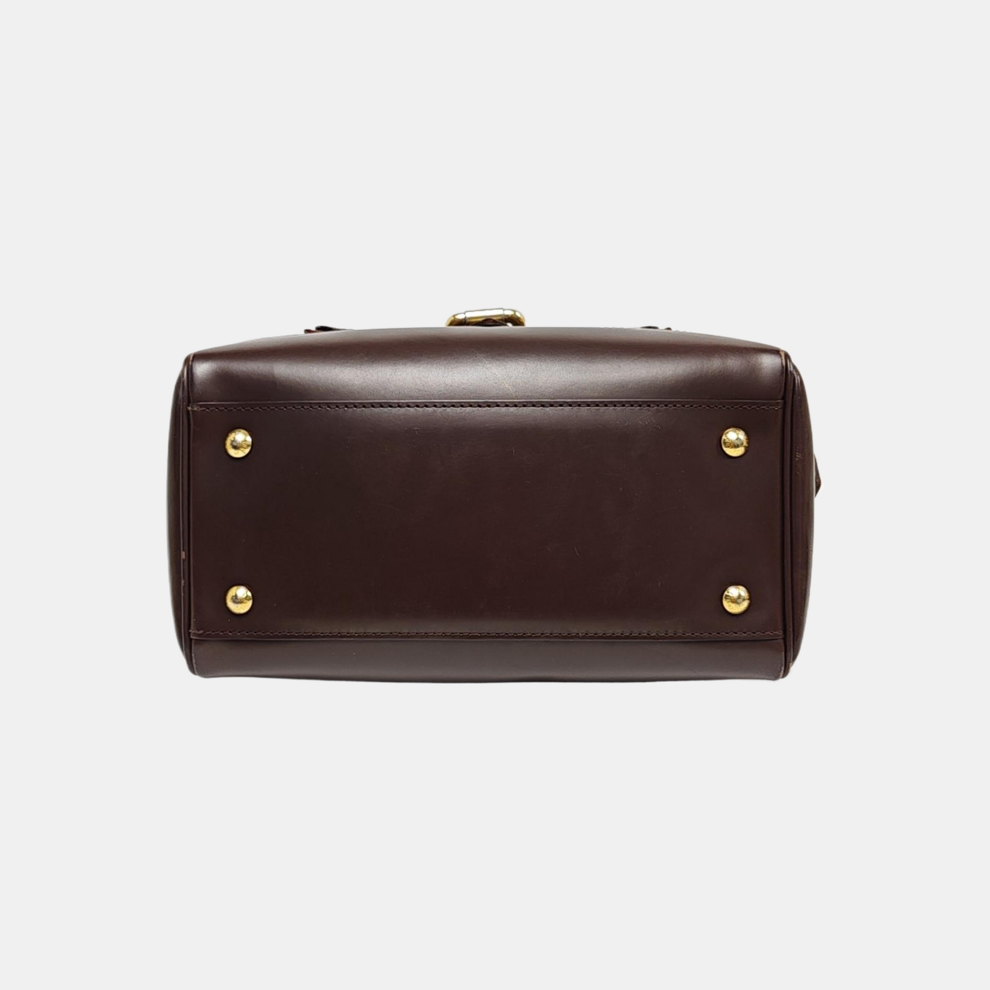 KNIGHTSBRIDGE Damier Ebene Coated Canvas Brown