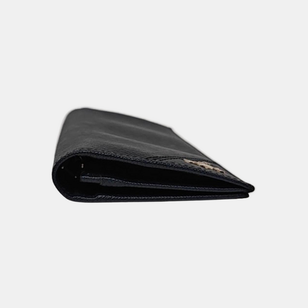 Saffiano Calfskin Wallet Blue