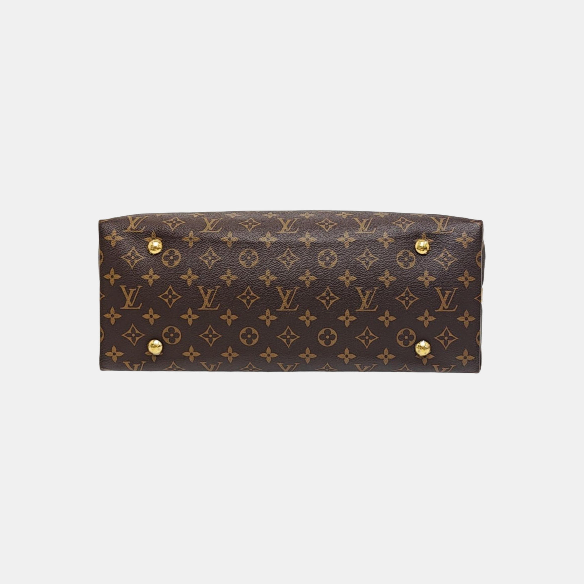 CARRYALL MM Monogram Coated Canvas Brown