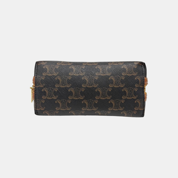 TRIOMPHE Mini Coated Canvas Brown