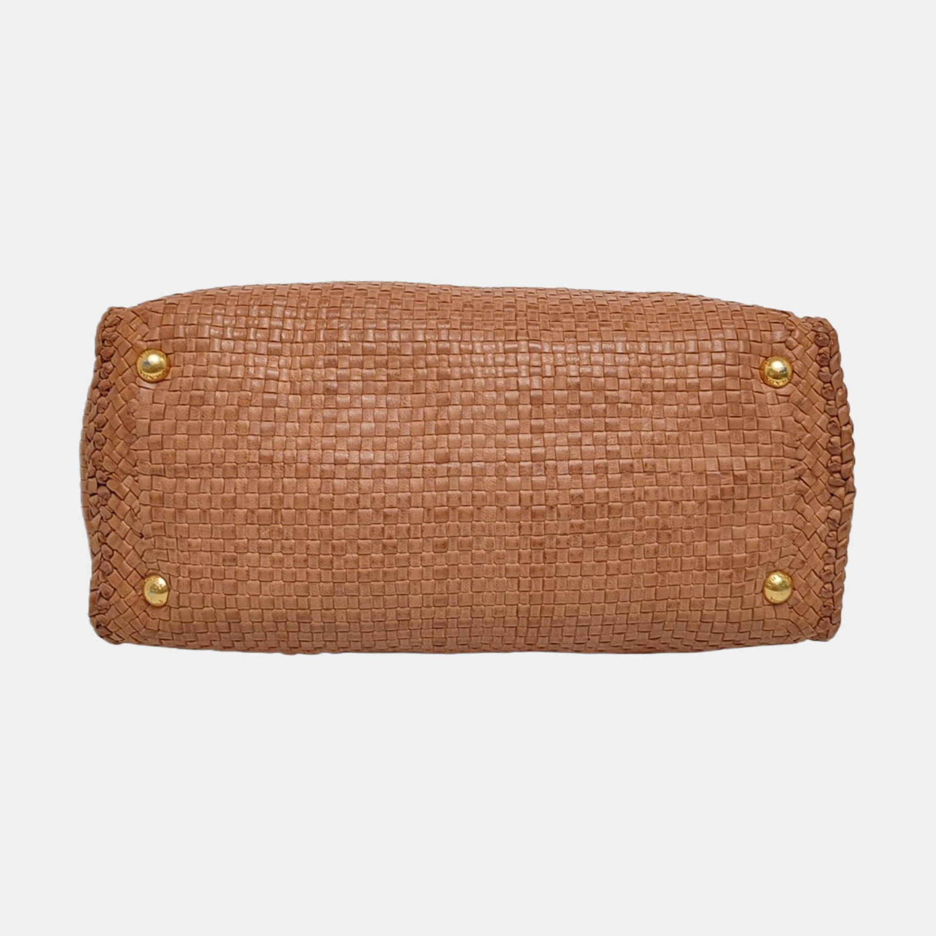 Calfskin Tote Bag Brown