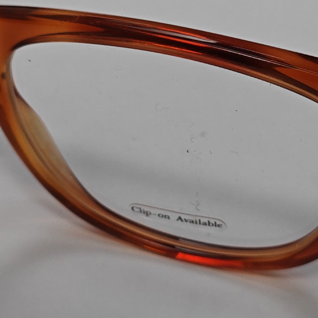 Synthetic Eyeglasses Brown