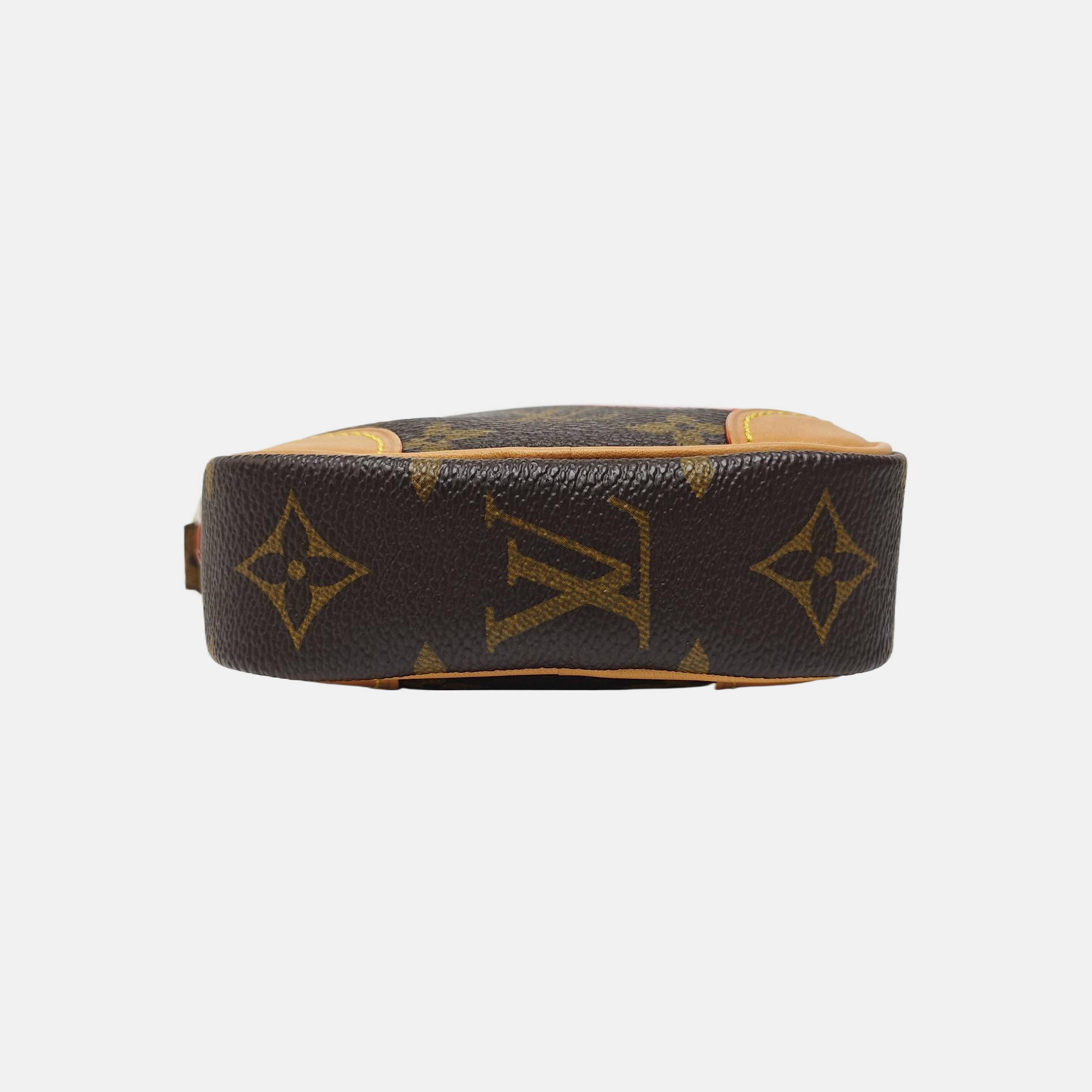 PANAME SET Monogram Coated Canvas Brown