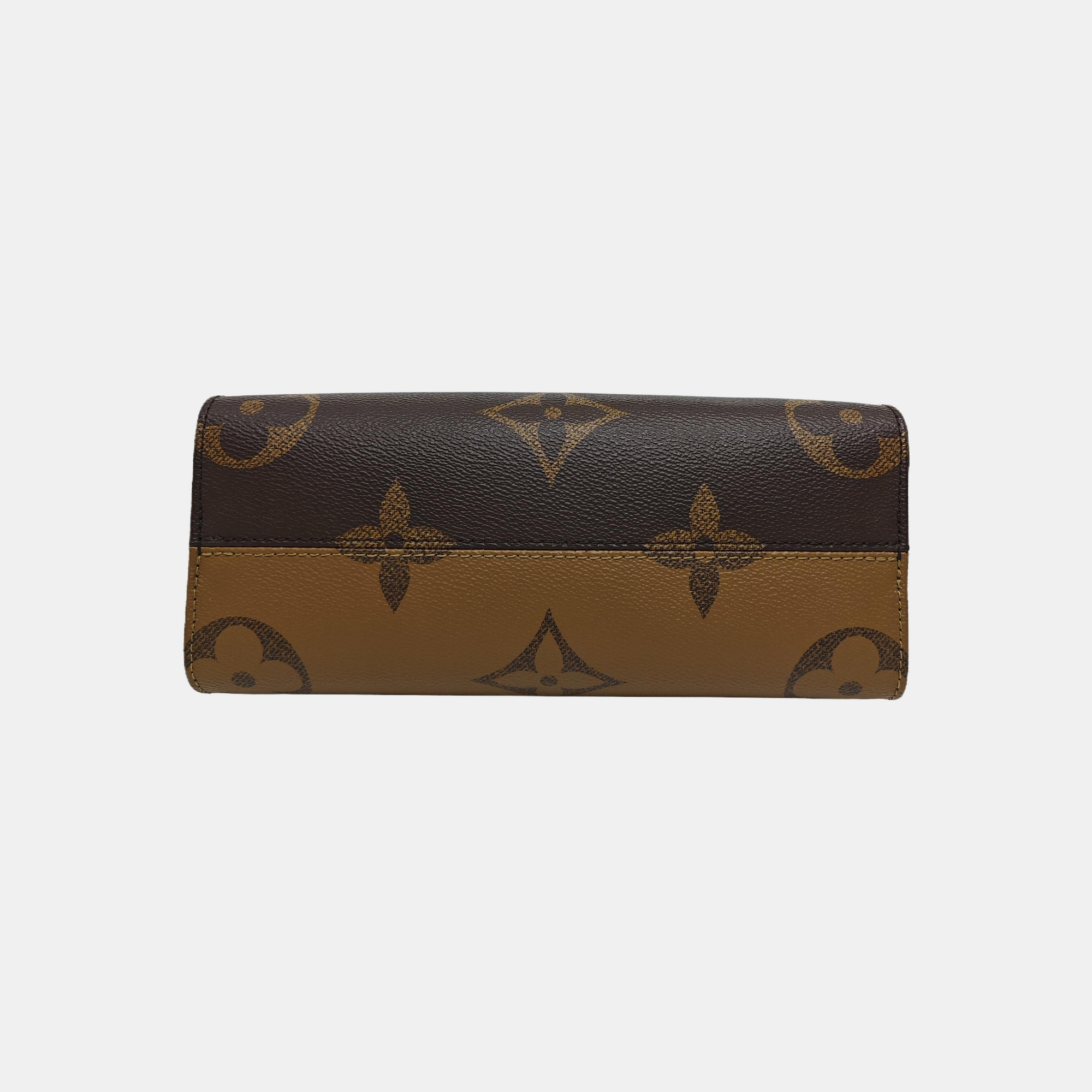 ONTHEGO PM Monogram Coated Canvas Brown