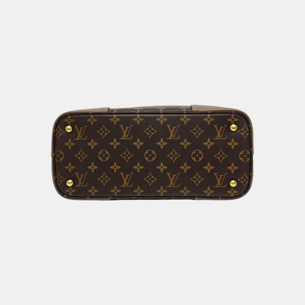 FLANDRIN Monogram Coated Canvas Brown