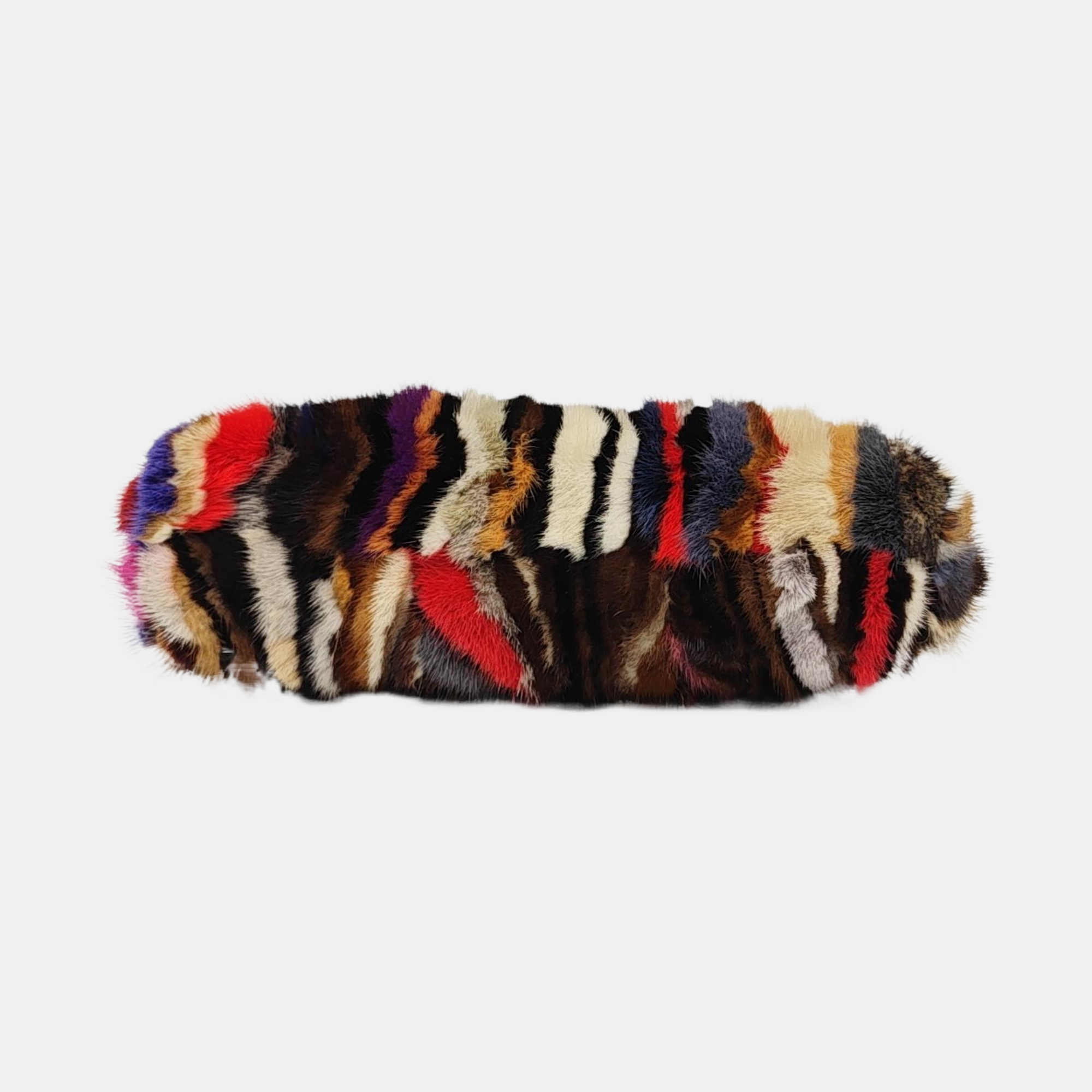 Fur Clutch Multicolor